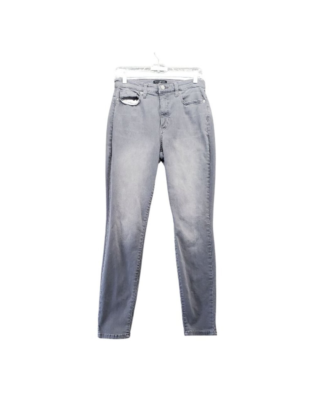 Banana Republic Jeans Womens 27 Gray Curvy High-Rise Skinny Stretch *Read*